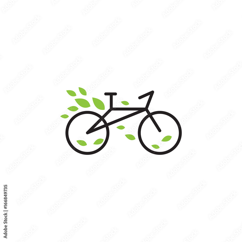 Green bike logo clearance