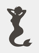 © ihorzigor - Silhouette of a mermaid