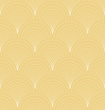 Seamless Fish Scale Background. Seamless Wave Pattern. Art Deco Seamless Background.