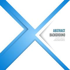 Wall Mural - Abstract technology blue and white background for brochure, flyers and infographics design. Modern vector illustration, eps10