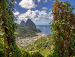 The Piton Mountains, St Lucia. The Pitons (