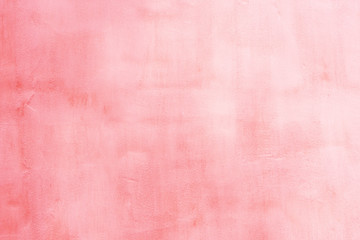 Wall Mural - Pink painted wall texture background