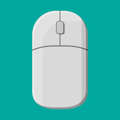 Poster - simple computer or laptop mouse