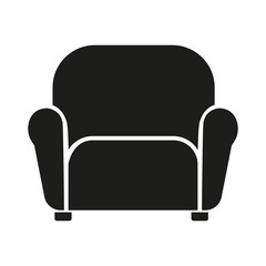 Poster - Armchair simple icon