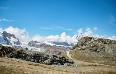 Canvas Print - Gornergrat Zermatt, Switzerland, Swiss Alps