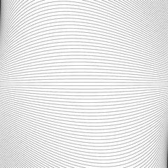 Poster - Monochrome abstract line pattern background - vector graphic design