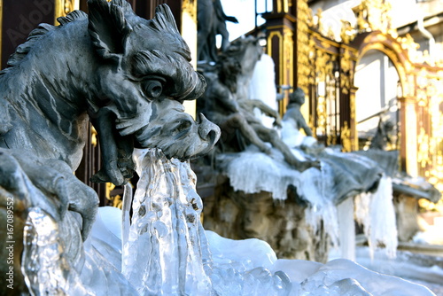 Cuadros en Lienzo Fontaine place Stanislas, Nancy