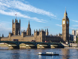 Fototapeta Big Ben - Big Ben and Westminster bridge in London, United Kingdom