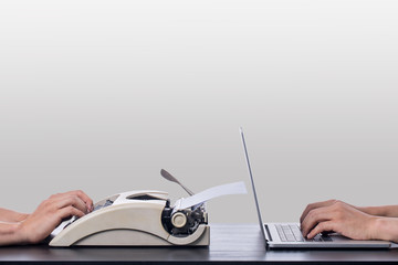 Old and new technology