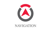 Round Navigation Logo