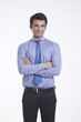 © IndiaPix - Portrait of a male executive smiling