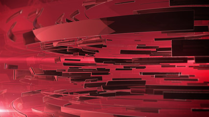 Poster - 3d abstract business sphere