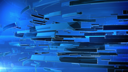 Poster - 3d abstract business sphere