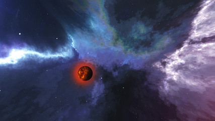 Wall Mural - Abstract galaxy