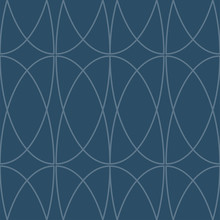 LINE PATTERN ON BLUE
White Simple Graphic Is On Blue Background. This Pattern Can Be Used For Textile, Carpet, Wallpaper, Curtain And Etc.