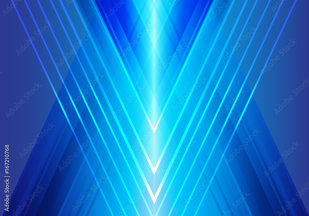 Abstract blue arrow light technology design modern futuristic creative ...