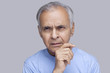 © IndiaPix - Close-up of elderly man thinking