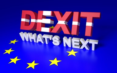 Poster - Dexit. Whats next.