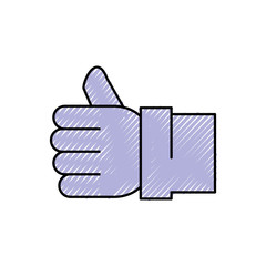 Wall Mural - Like thumb up symbol