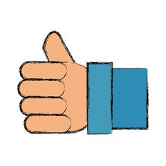Wall Mural - Like thumb up symbol