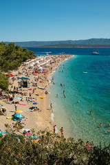 Wall Mural - The golden horn on the island of Brac in Croatia