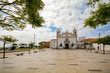 View to church Igreja de Santo Antonio in the old town of the historic centre of Lagos, Algarve Portugal