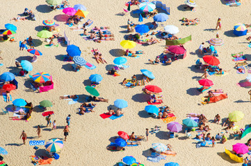 Poster - Aerial view of beach. Background