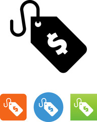 Poster - Price Tag Icon - Illustration