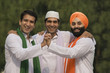 © IndiaPix - Men portraying unity