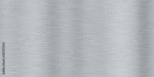 Fotografie, Obraz Aluminum Brushed Metal Seamless Background Textures