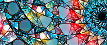 Colorful Glowing Stained Glass