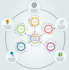 Poster - Modern Infographic Options Template
