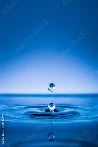 Naklejka krople  kropla-wody