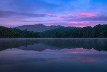 Still Water At Sunrise, Price Lake, North Carolina