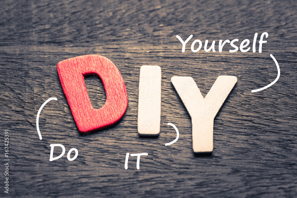 DIY (Do It Yourself) - obrazy, fototapety, plakaty 