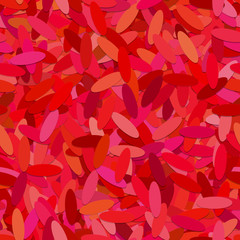Poster - Seamless ellipse background pattern - vector graphic from rounded shapes in red tones
