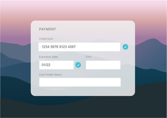 Wall Mural - ui for web and mobile