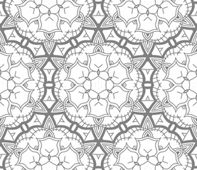 Poster - Seamless Abstract Hand Drawn Vector Pattern
