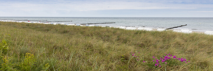 Sticker - Strand, Kühlungsborn, Mecklenburg-Vorpommern, Deutschland, Europa