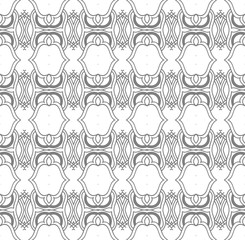 Fototapete - Seamless Abstract Hand Drawn Vector Pattern