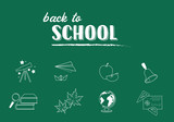 Back to school. Vector icons vol.1
