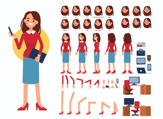 Wall Mural - business woman