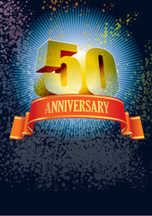 Sticker - Fiftieth anniversary