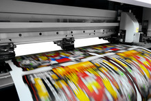 Large Printer Format Inkjet Working