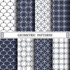 Wall Mural - geometric vector pattern,pattern fills, web page background,surface textures