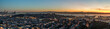 San Francisco Bay Area Sunrise Panorama 