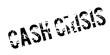 © lkeskinen - Cash Crisis rubber stamp. Grunge design with dust scratches. Effects can be easily removed for a clean, crisp look. Color is easily changed.