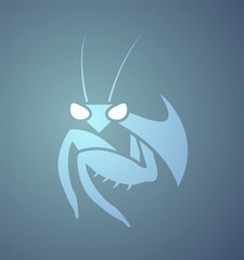 Poster - Creative mantis icon