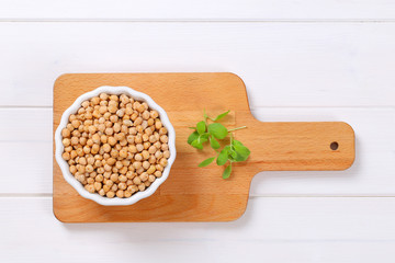 Poster - raw chick peas