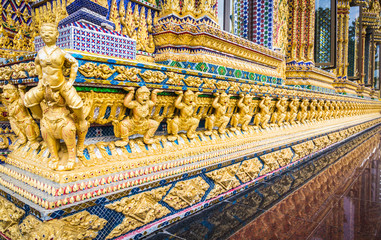 Thai temple pattern